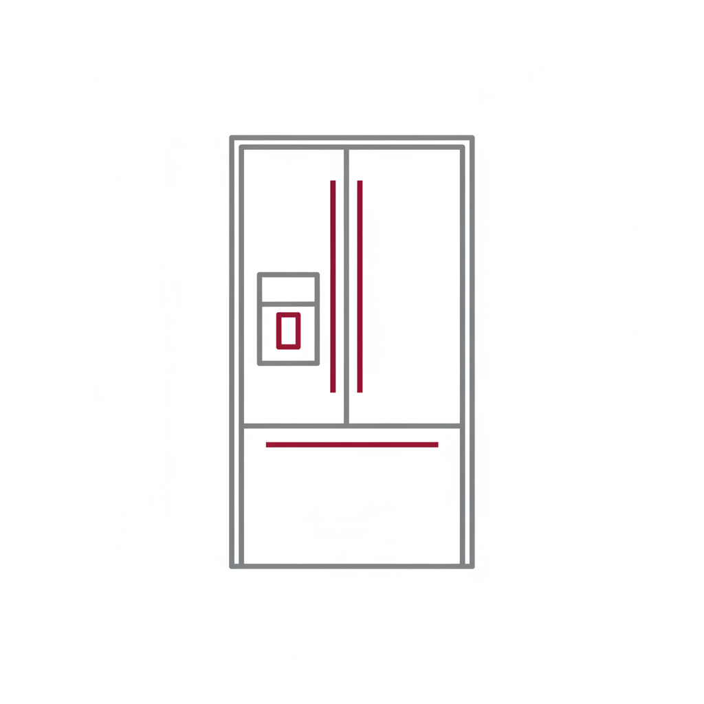 Built-in refrigerator icon