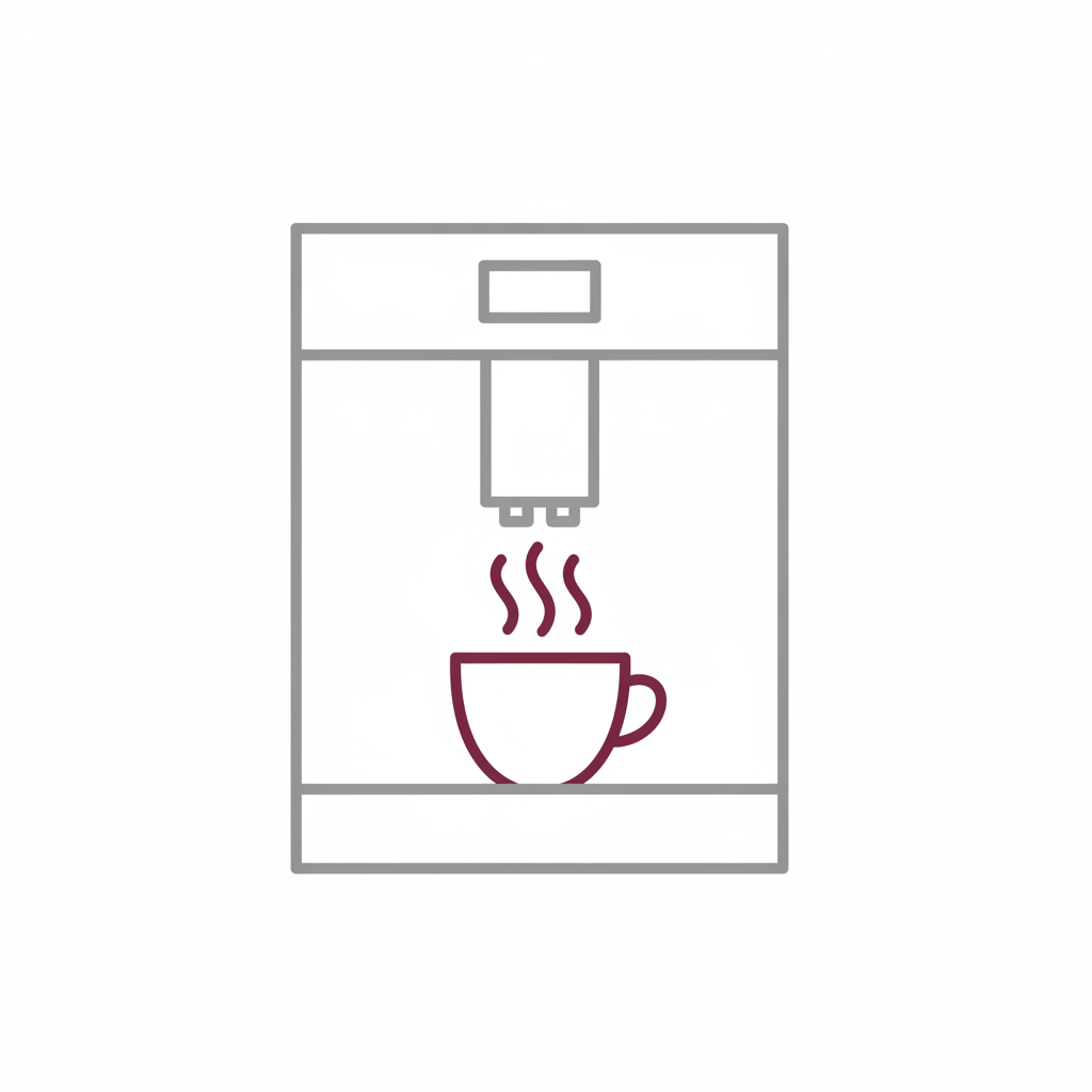 Coffee machine icon