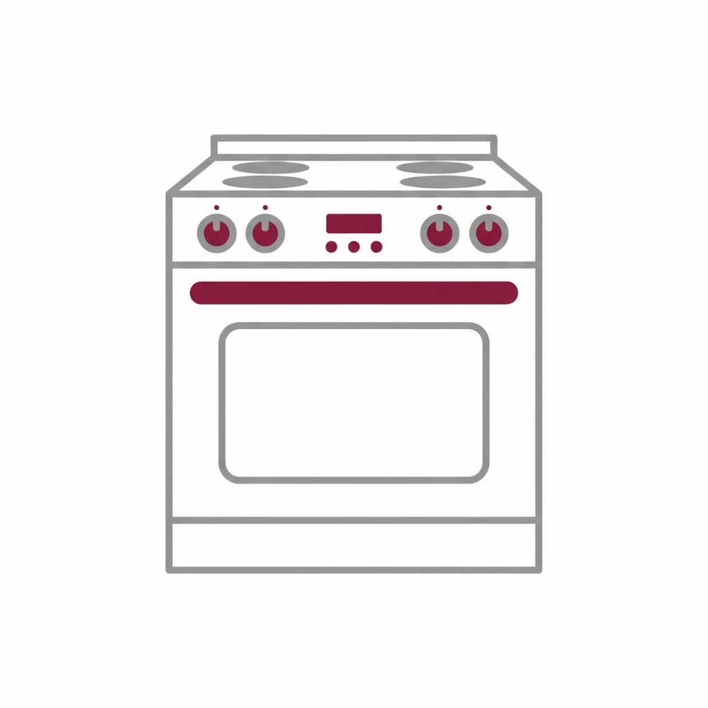 Oven and range icon